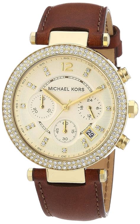 damenarmbanduhr michael kors|Michael Kors leather watches.